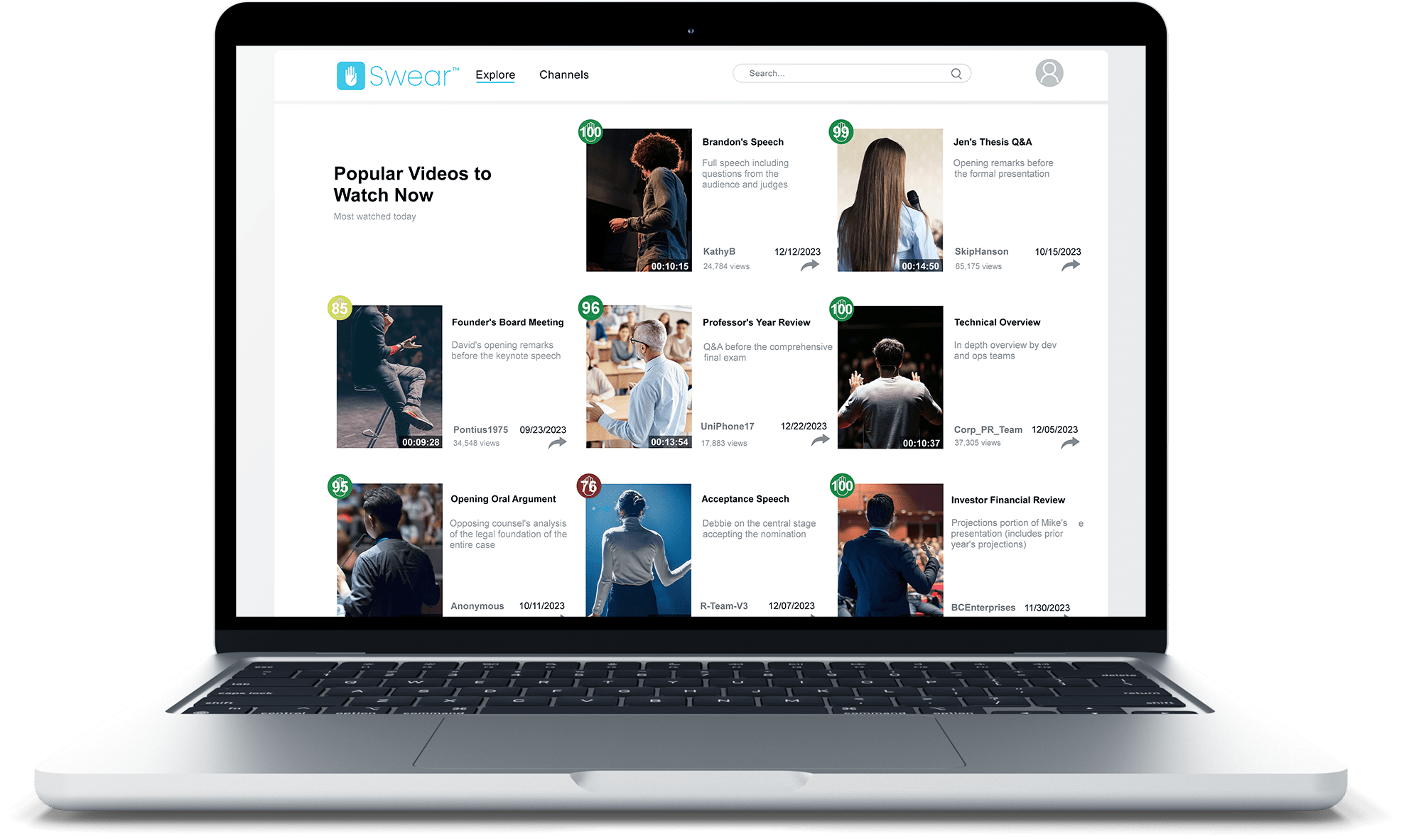 SWEAR - Protect Your Digital Video Authenticity with Blockchain