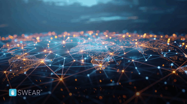 World with connected lights