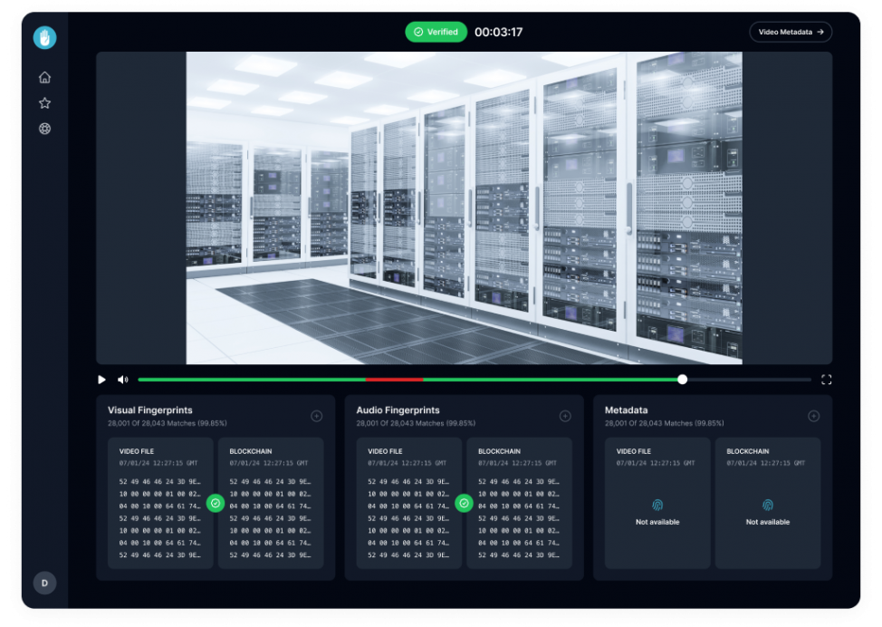 SWEAR provides real-time digital content protection using blockchain and cryptographic fingerprints.