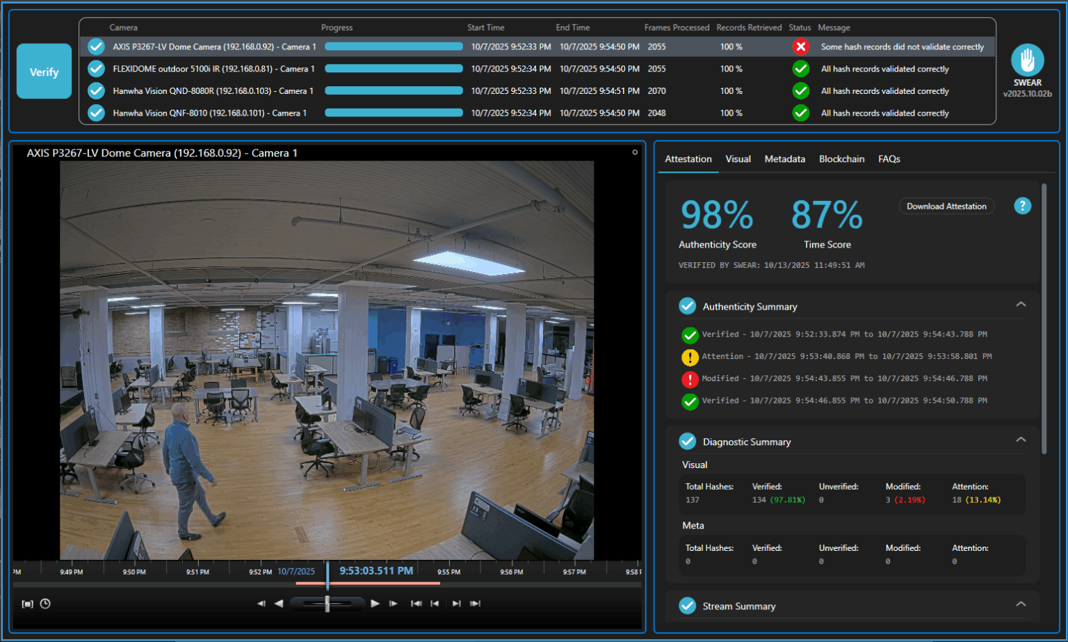 SWEAR Enterprise Screen Shot